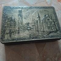 scatola latta vintage 