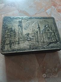 scatola latta vintage 