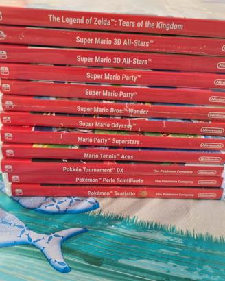 giochi originali Nintendo switch 