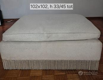 grande pouf imbottito 1x1