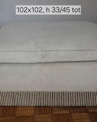grande pouf imbottito 1x1