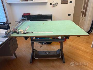 Tecnigrafo ZUCOR vintage-Tavolo da disegno