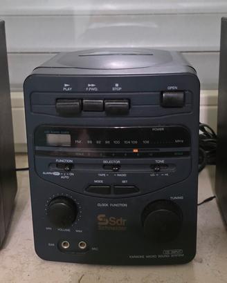Impianto Stereo MINI CON CASSE no manuale