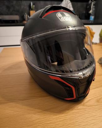 casco AGV TOURMODULAR + MIDLAND PRO JBL
