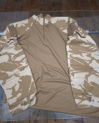 combat shirt originale esercito britannico desert