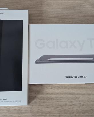 Samsung Galazy Tab S10 FE 5G + Book Cover Keyboard