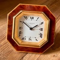 Orologio sveglia da scrivania Cartier, anni ‘80
