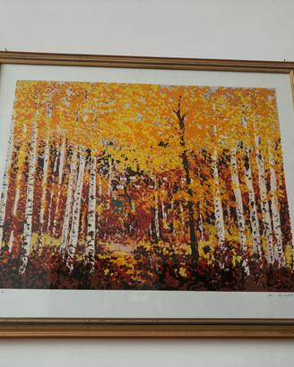Quadro litografia di Cascella