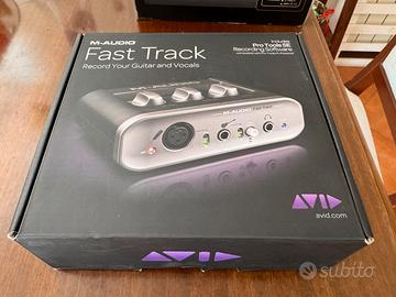 Scheda audio fast track M -audio