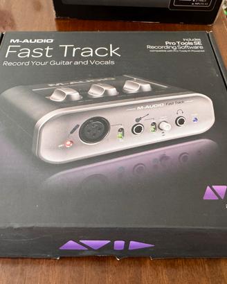 Scheda audio fast track M -audio