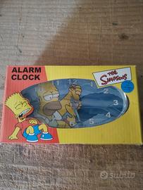 The Simpsons sveglia meccanica vintage 