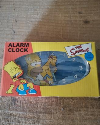 The Simpsons sveglia meccanica vintage 