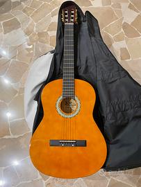 Chitarra classica XP Guitars + custodia + plettri