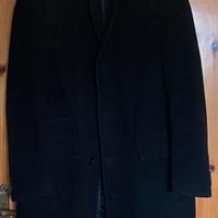 Cappotto Uomo Wool & Cashmere, 52/XL, Nero.