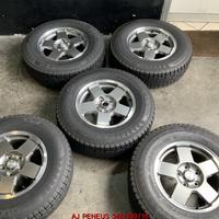 5 gomme 245 75 17 e cerchi per jeep