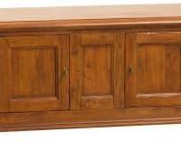 Elegante Mobile TV Rustico in Legno Massello | Sti