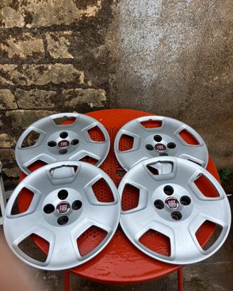 Set 4 Copricerchi Originali Fiat da 15’’