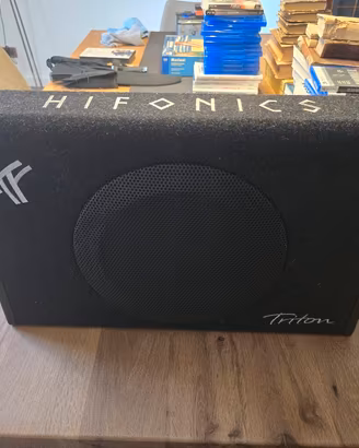 Subwoofer Piatto Cassa Hifonics Triton TRS250 600W