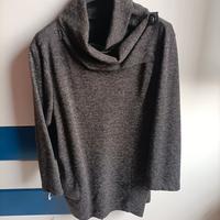 Maglia donna grigia taglia unica