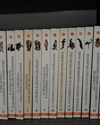 enciclopedia degli animali 17 volumi 