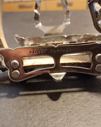 Pedali record campagnolo puntapiedi completi