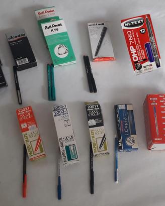 Penne,matite,pennarelli per la scuola o l'ufficio