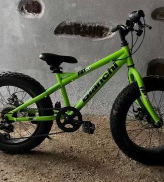 Bici fat Bike bianchi bimbo