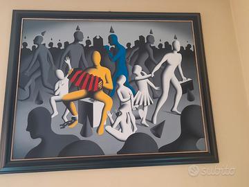 Quadro di Mark Kostabi