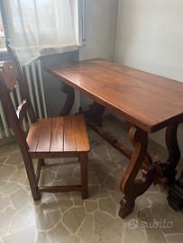 Tavolo fratino in legno massello