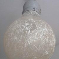 Lampadario lampadina gigante