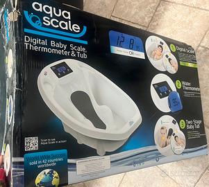 Aqua Scale Digital Baby Scale, Thermometer & Tub