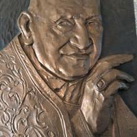 Papa Giovanni in bronzo grande