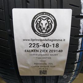 2 GOMME 225 40 18 FALKEN A66289