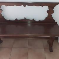 panchina in legno
