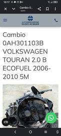 cambio 0AH301103B volkswagen touran 2.0 B ecofuel 