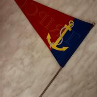 Puntale in ferro bandiera Genoa Calcio