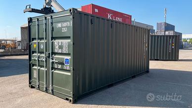 Container Marittimo Nuovo 20 Piedi Verde