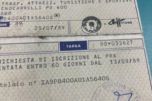 Carrello stradale per catamarano