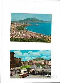 2 cartoline NAPOLI anni 70 viaggiate