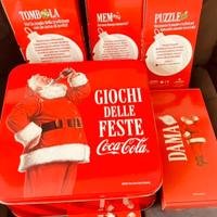 Xmas Game Box Coca-cola dama tombola