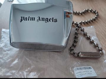 Borsa argento palm angels mini padlock