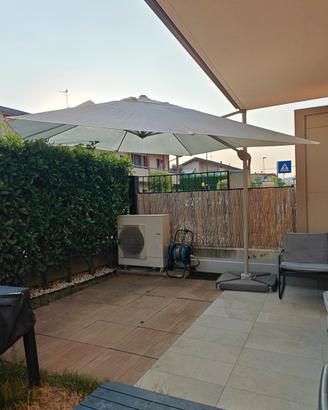 Ombrellone da giardino 3x3 + pesi