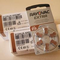 pile apparecchio acustico Rayovac Extra. size 312