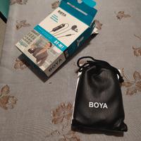 Microfono Lavalier BOYA BY-M1 - NUOVO, mai usato