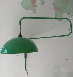 Lampada a muro vintage design 70