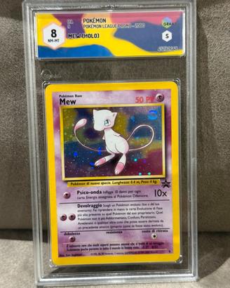 Mew promo holo italiano Graad 8