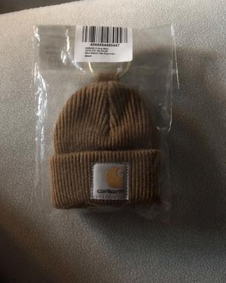 Portachiavi Keychain Karhartt brown 10x10x12 nuovo