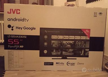 JVC smart tv UHD 55" android tv