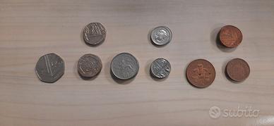 Lotto Monete Inglesi