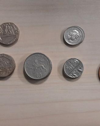Lotto Monete Inglesi